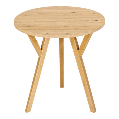 Stół York okrągły - 70 cm - artisan - dąb - zdjęcie 2