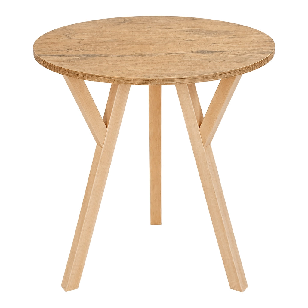 Stół York okrągły - 70 cm - lancelot - buk naturalny - zdjęcie 2