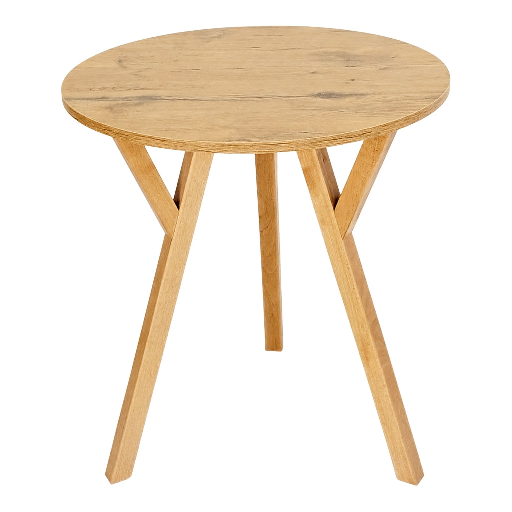 Stół York okrągły - 70 cm - lancelot - dąb - zdjęcie 2