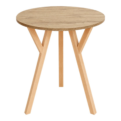 Stół York okrągły - 70 cm - odwieczny - buk naturalny - zdjęcie 2