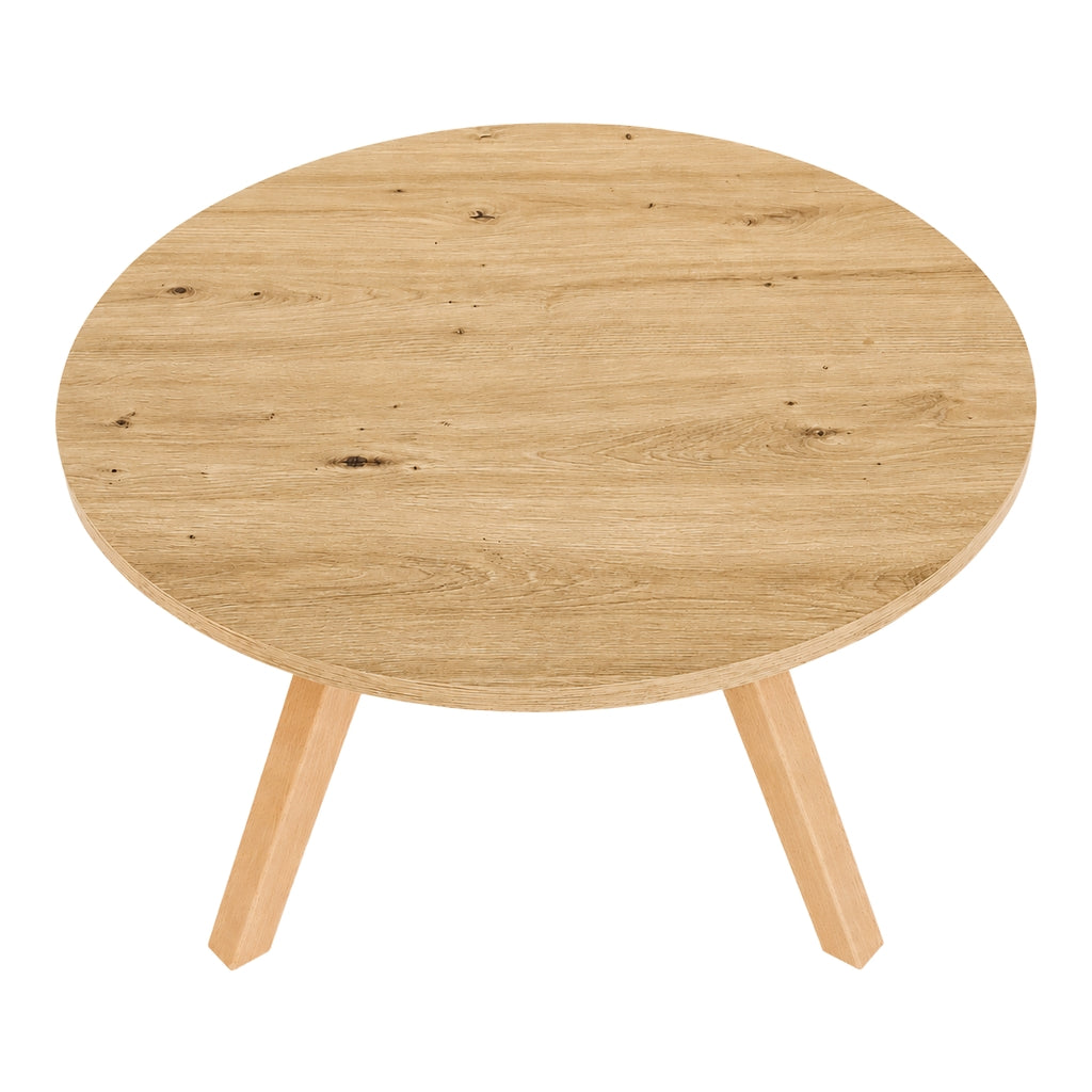 Stół York okrągły - 70 cm - artisan - buk naturalny - zdjęcie 3