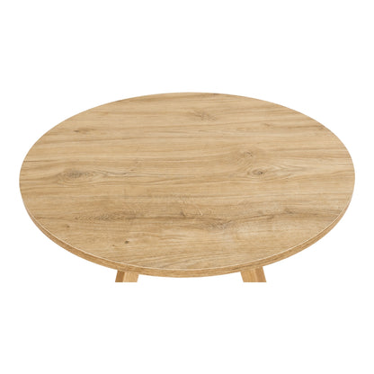 Stół York okrągły - 70 cm - odwieczny - buk naturalny - zdjęcie 3